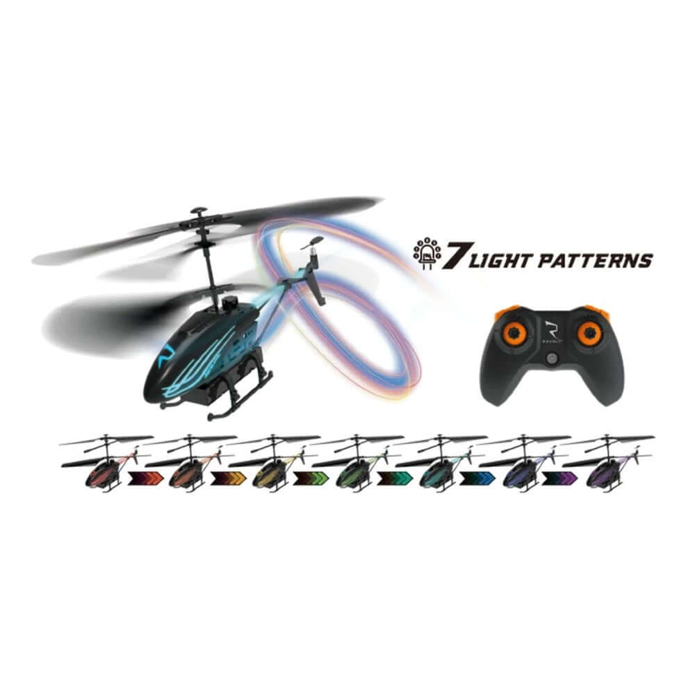 Revolt Işıklı USB Şarjlı Uzaktan Kumandalı 3 Kanal Aerolume Helikopter - Roket Oyuncak