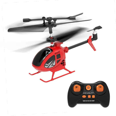 Revolt Uzaktan Kumandalı 3 Kanal Mini Helikopter Kırmızı - Roket Oyuncak