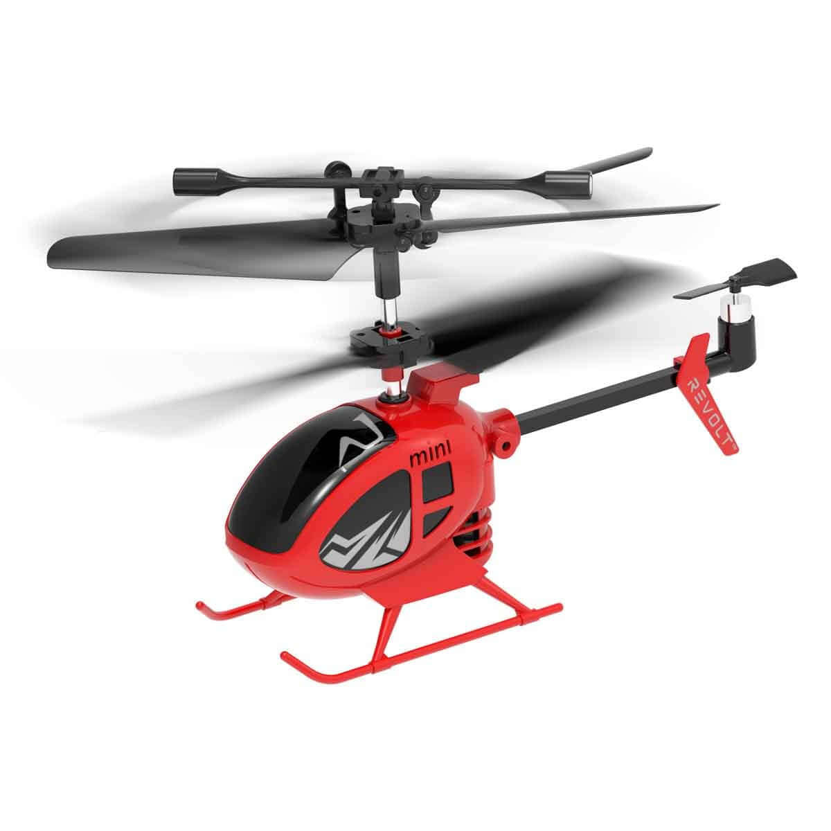 Revolt Uzaktan Kumandalı 3 Kanal Mini Helikopter Kırmızı - Roket Oyuncak