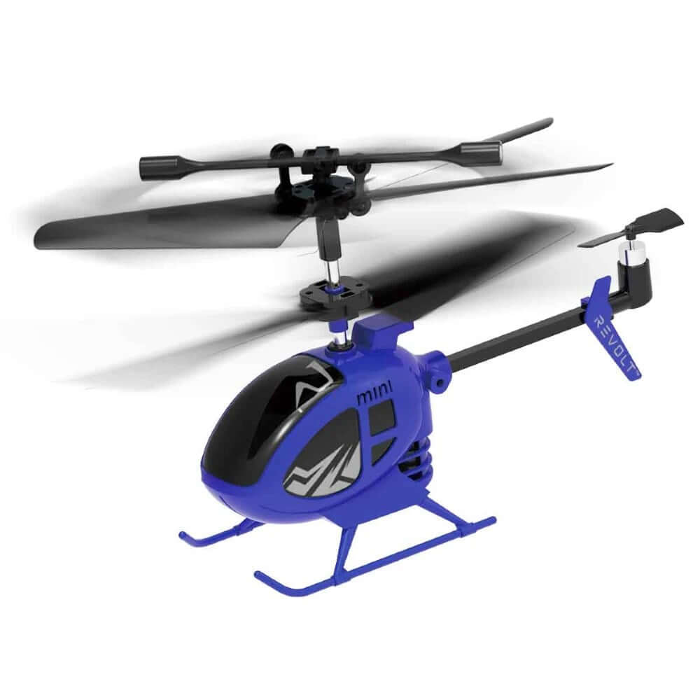 Revolt Uzaktan Kumandalı 3 Kanal Mini Helikopter Mavi - Roket Oyuncak
