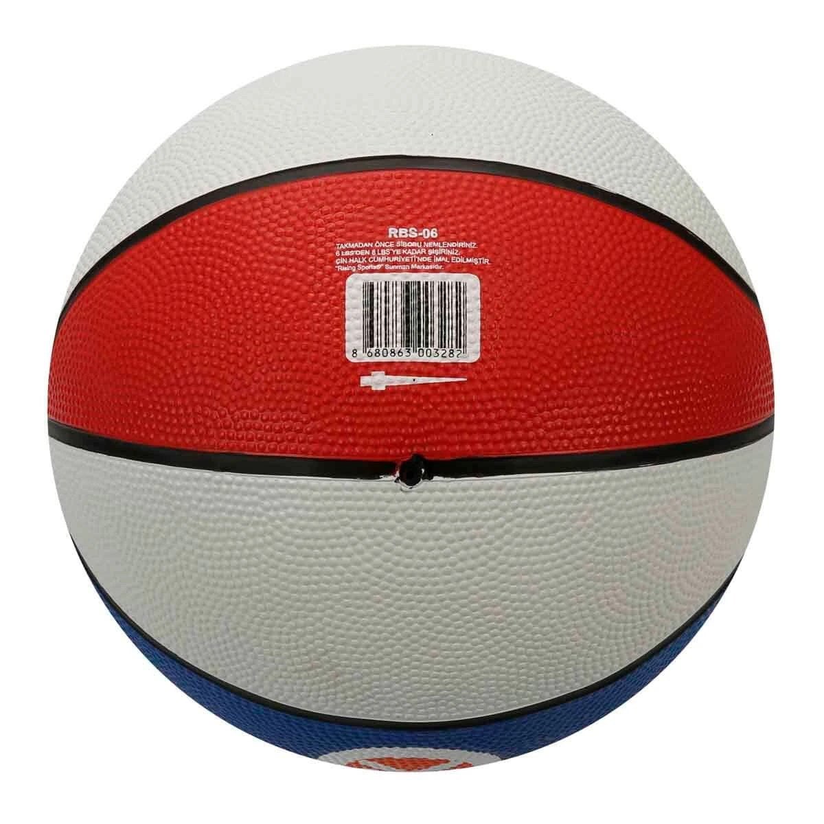 Rising Sports 5 Numara Basketbol Topu 12 Panelli Kauçuk Kaplama Makine Dikişli Top - Roket Oyuncak