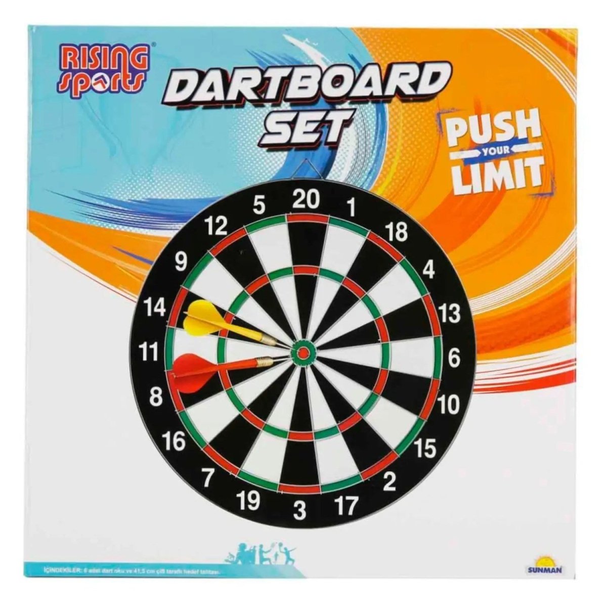 Rising Sports Dart Oyun Seti 41,5 Cm - Roket Oyuncak