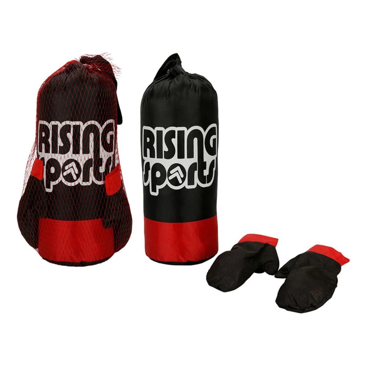 Rising Sports Kum Torbası Seti 45 cm Çocuklar İçin Boks Eldivenli Başlangıç Antrenman ve Spor Seti - Roket Oyuncak