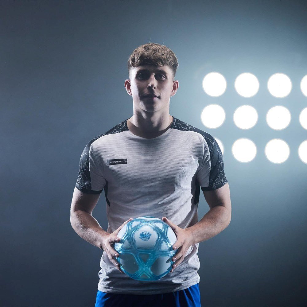 Rising Sports Smartball Akıllı Futbol Topu 100’e Kadar Sayan Dijital Sayaç, Sesli ve Işıklı Geri Bildirimli Profesyonel Sektirme Topu - Roket Oyuncak
