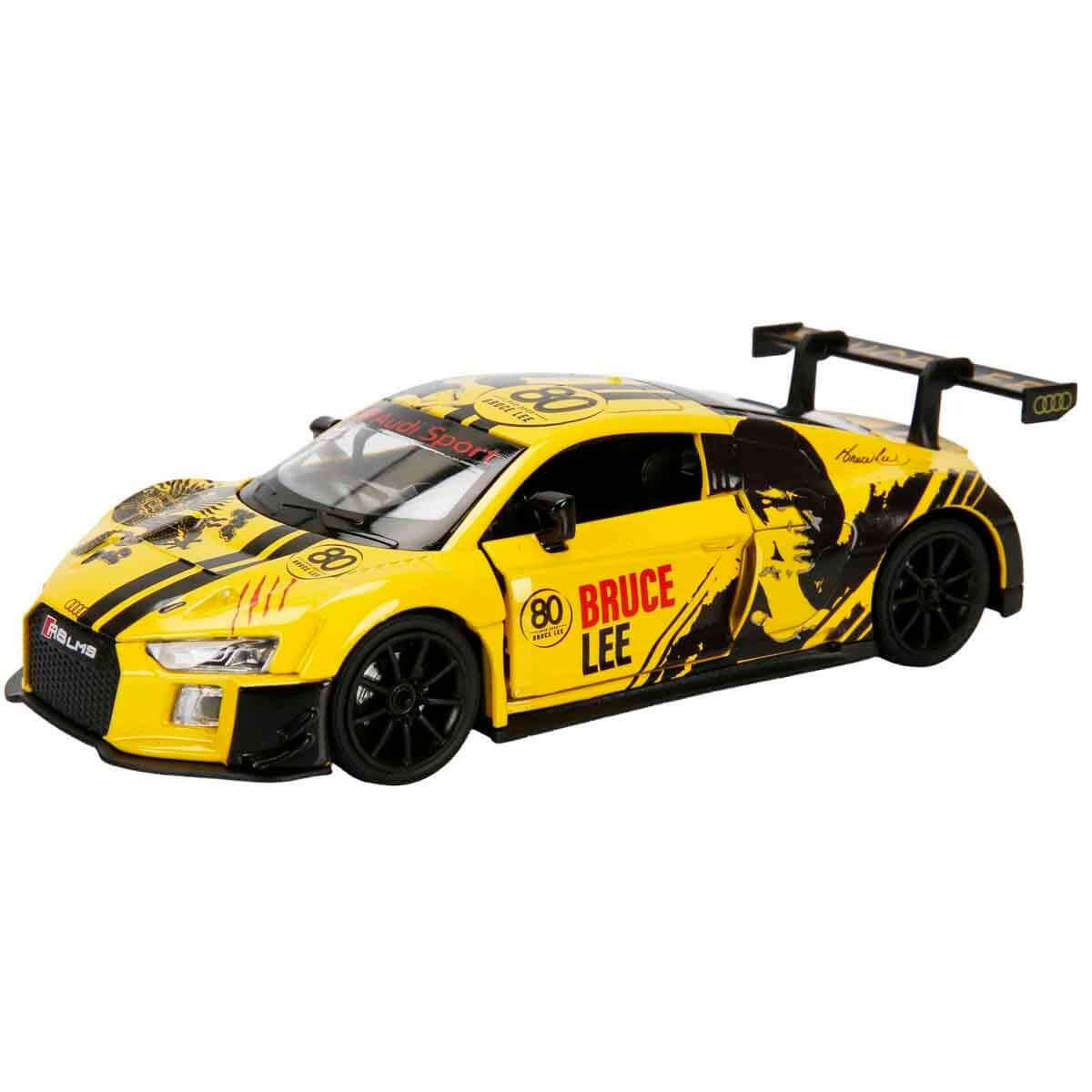 RMZ Hobby Sesli ve Işıklı Model Araba Bruce Lee Audi LMS Sarı - Roket Oyuncak