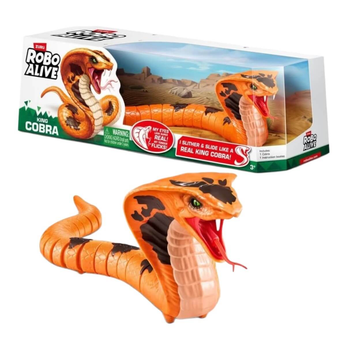 Robo Alive King Kobra 44,5 Cm RBV00000 - Roket Oyuncak