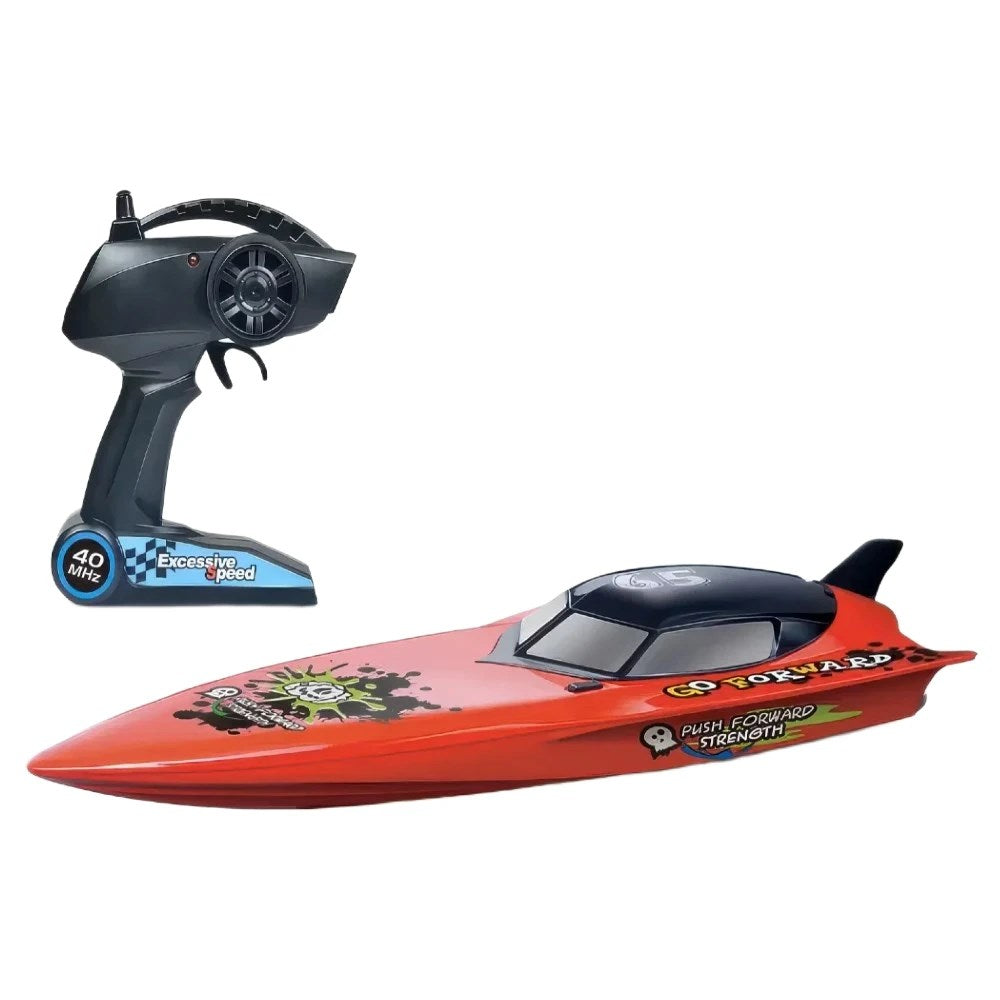 Seawing Cruel Uzaktan Kumandalı Sürat Teknesi Kırmızı ve uzaktan kumanda