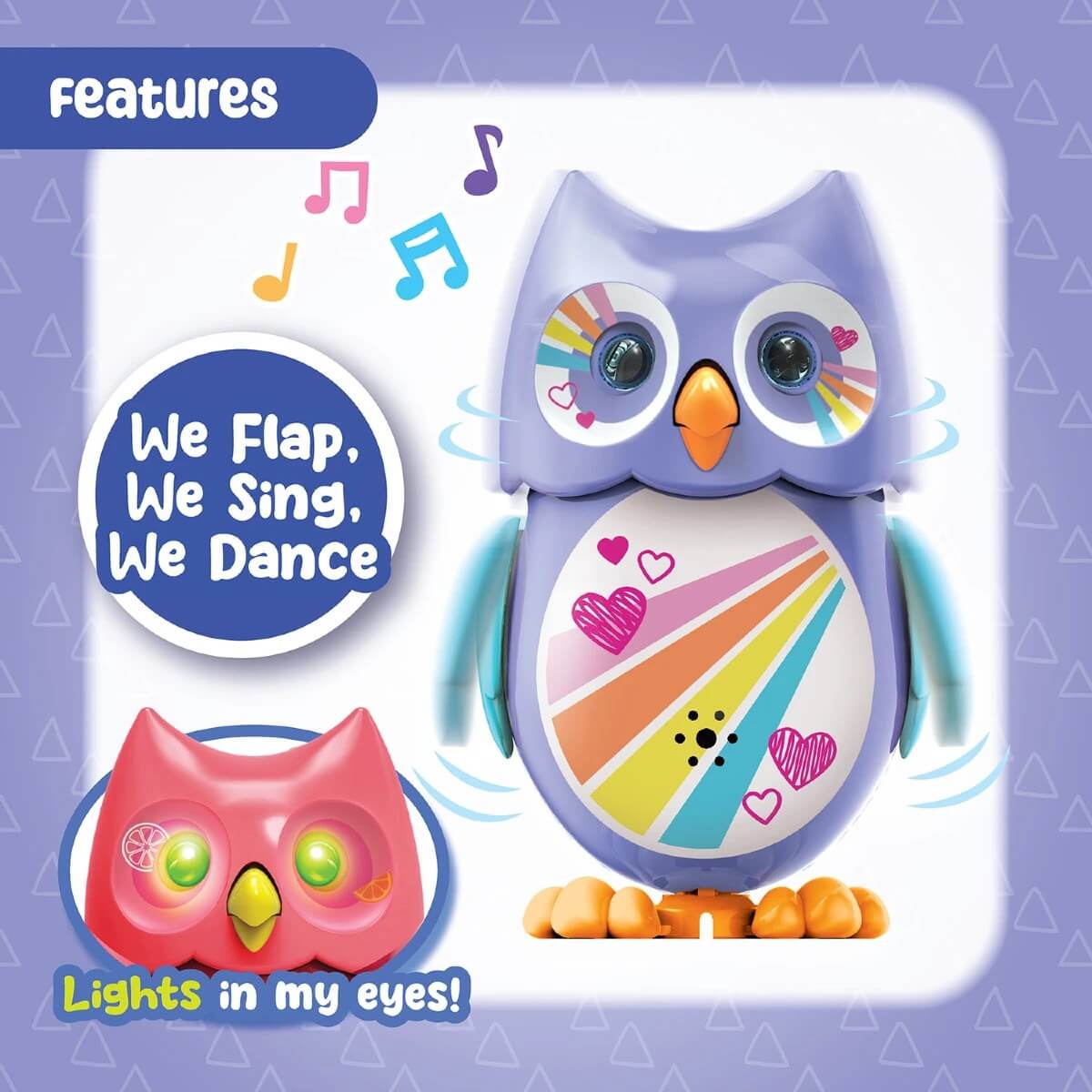 Silverlit Mini Hoot Şarkı Söyleyen Sevimli Baykuş Sarı - Roket Oyuncak