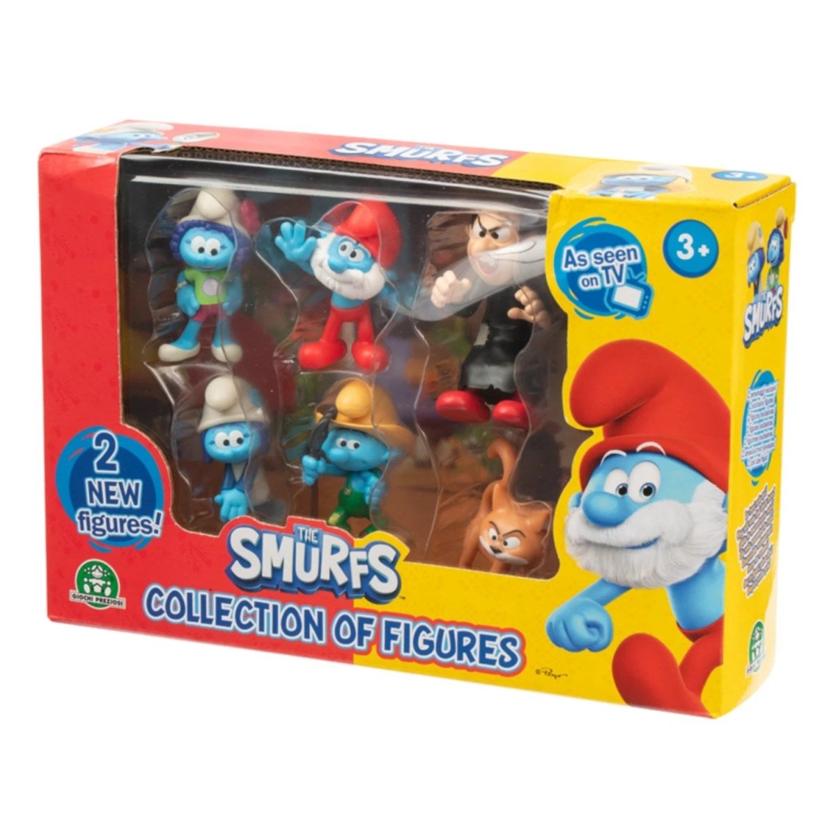 Şirinler 6'lı Figür Seti S2 PUF46000 Gargamel Şirin Baba - Roket Oyuncak