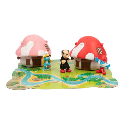 Şirinler Köyü Oyun Seti PUF49000 Gargamel Şirin Baba Şirine - Roket Oyuncak