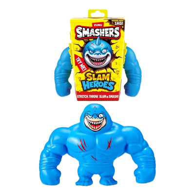 Smashers Slam Heroes Esneyen Figür Shark - Roket Oyuncak