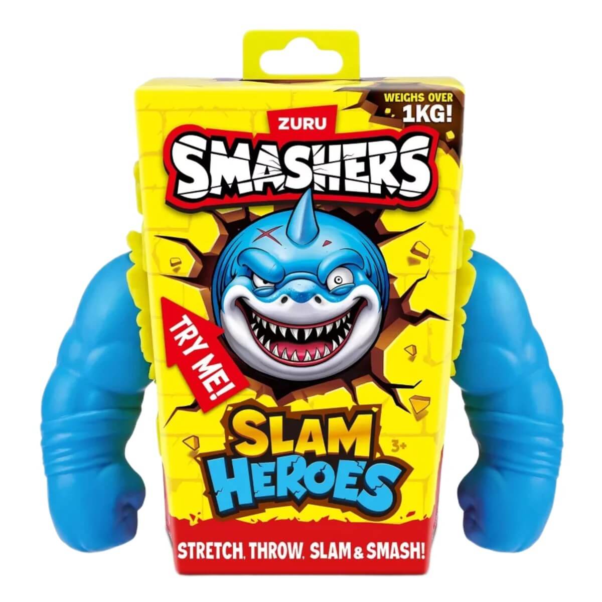 Smashers Slam Heroes Esneyen Figür Shark - Roket Oyuncak