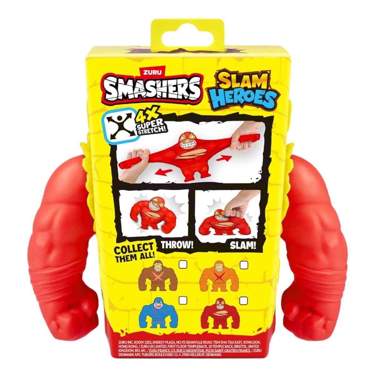Smashers Slam Heroes Esneyen Figür Wrestler - Roket Oyuncak