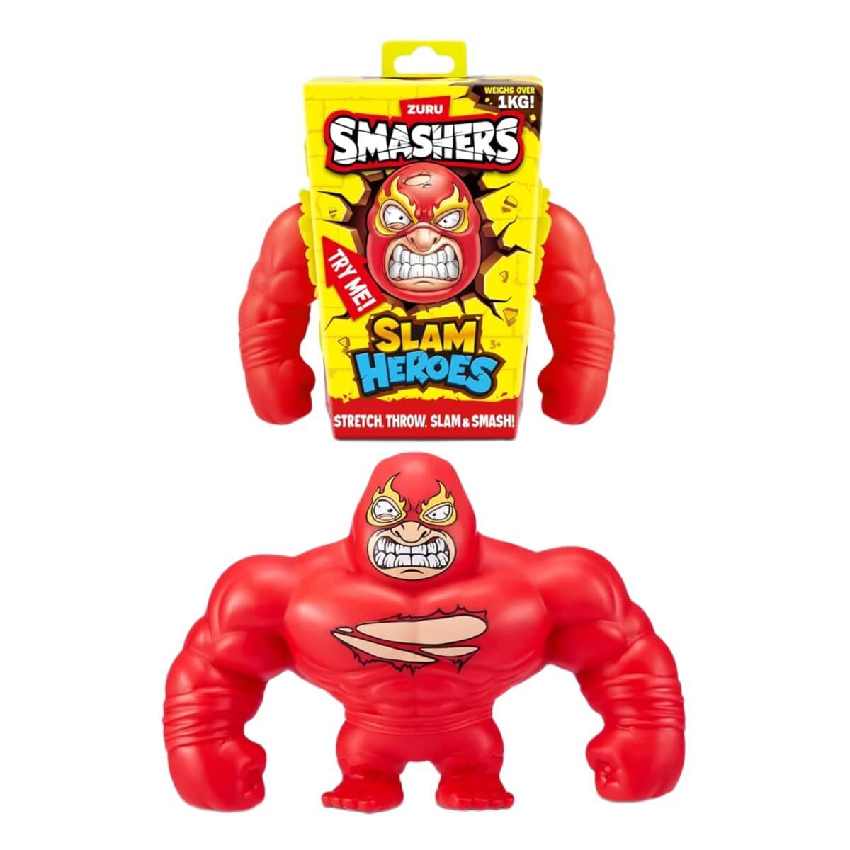 Smashers Slam Heroes Esneyen Figür Wrestler - Roket Oyuncak