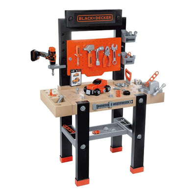 Smoby Black & Decker Bricolo Çalışma Tamir Tezgahı - Roket Oyuncak