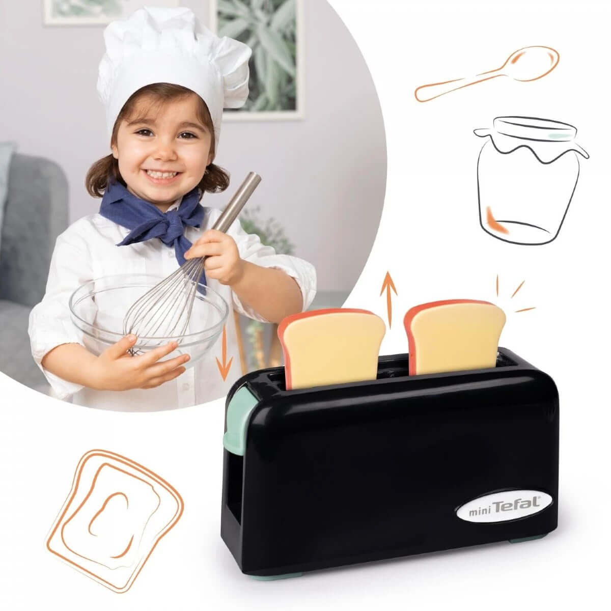 Smoby Tefal Oyuncak Ekmek Kızartma Makinesi - Roket Oyuncak