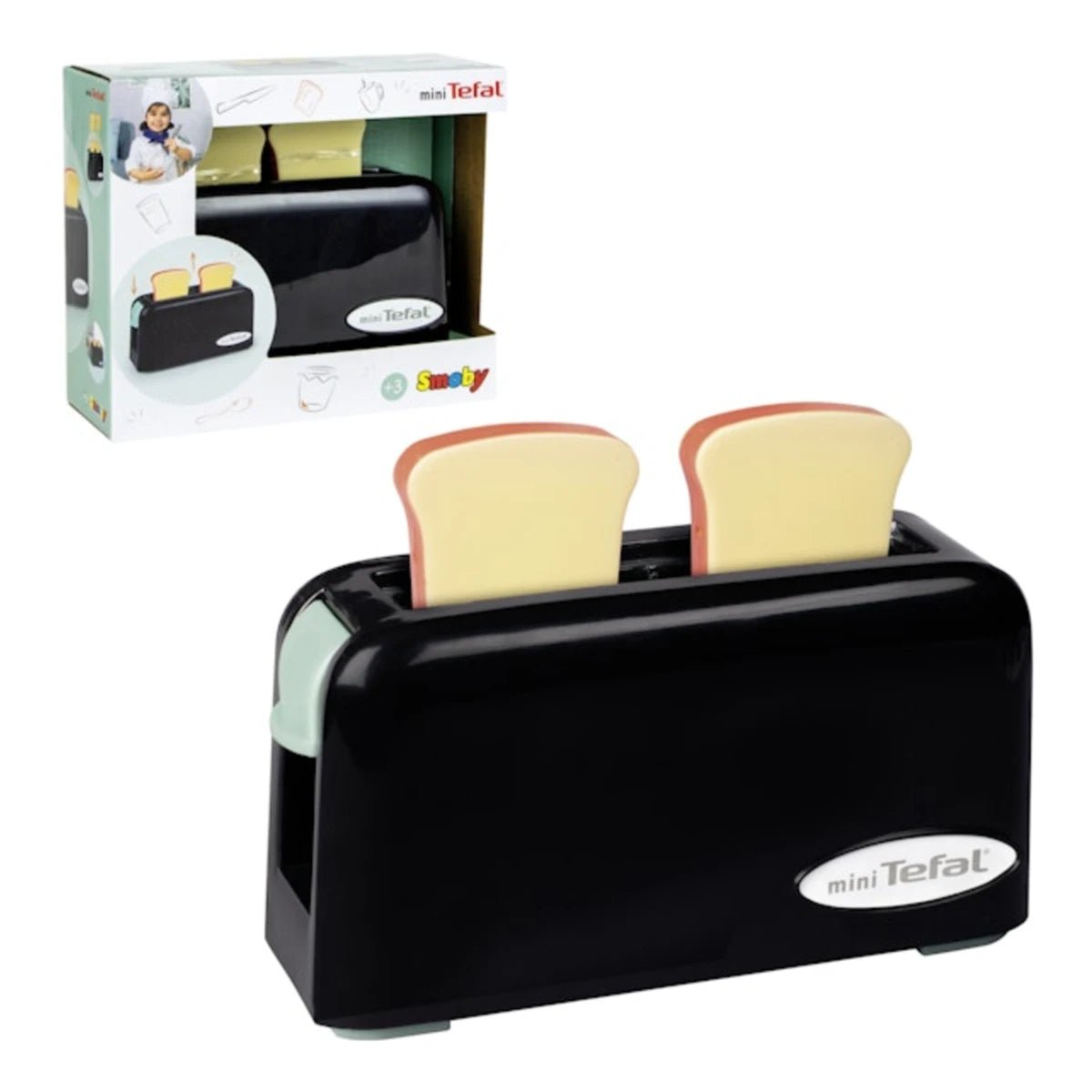 Smoby Tefal Toaster Express Ekmek Fırlatma Özellikli, Mekanik Çalışma Sistemli ve Pil Gerektirmeyen Lisanslı Oyuncak Ekmek Kızartma Makinesi - Roket Oyuncak