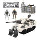 Soldier Force Desert Tank: Sesli ve Işıklı Askeri Oyun Seti (38 cm) - Roket Oyuncak