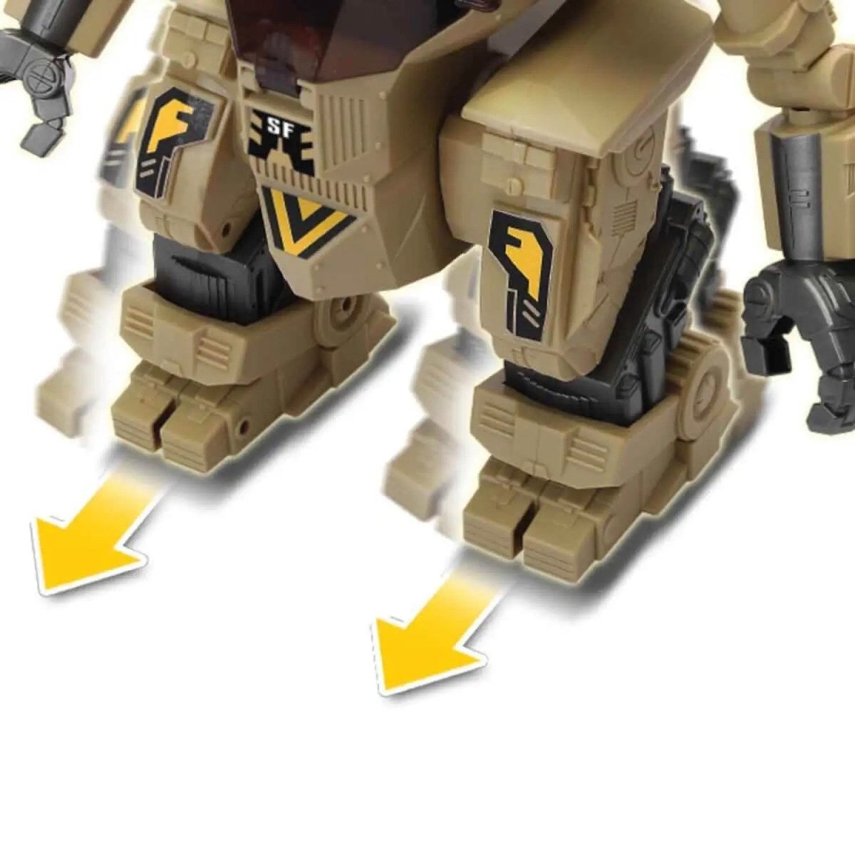 Soldier Force Exobot Savaş Robotu Sesli ve Işıklı Oyun Seti - Roket Oyuncak