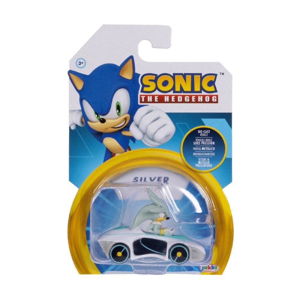 Sonic 1:64 Die-Cast Araçlar Silver - Roket Oyuncak