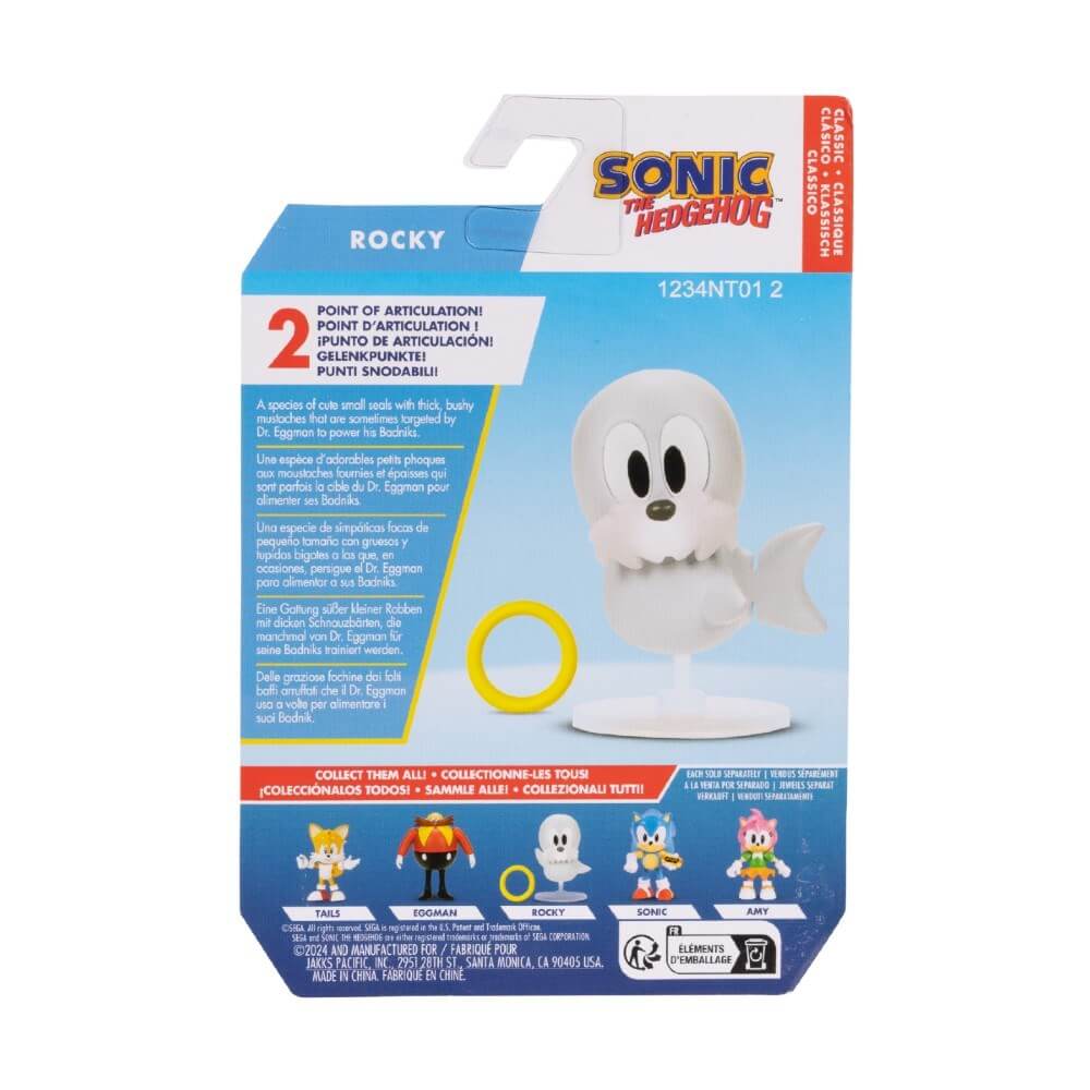 Sonic 6 Cm Aksiyon Figürler S19 Rocky - Roket Oyuncak