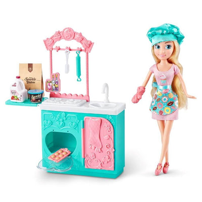 Sparkle Girlz 27 Cm Aşçı Bebek ve Oyun Seti - Roket Oyuncak
