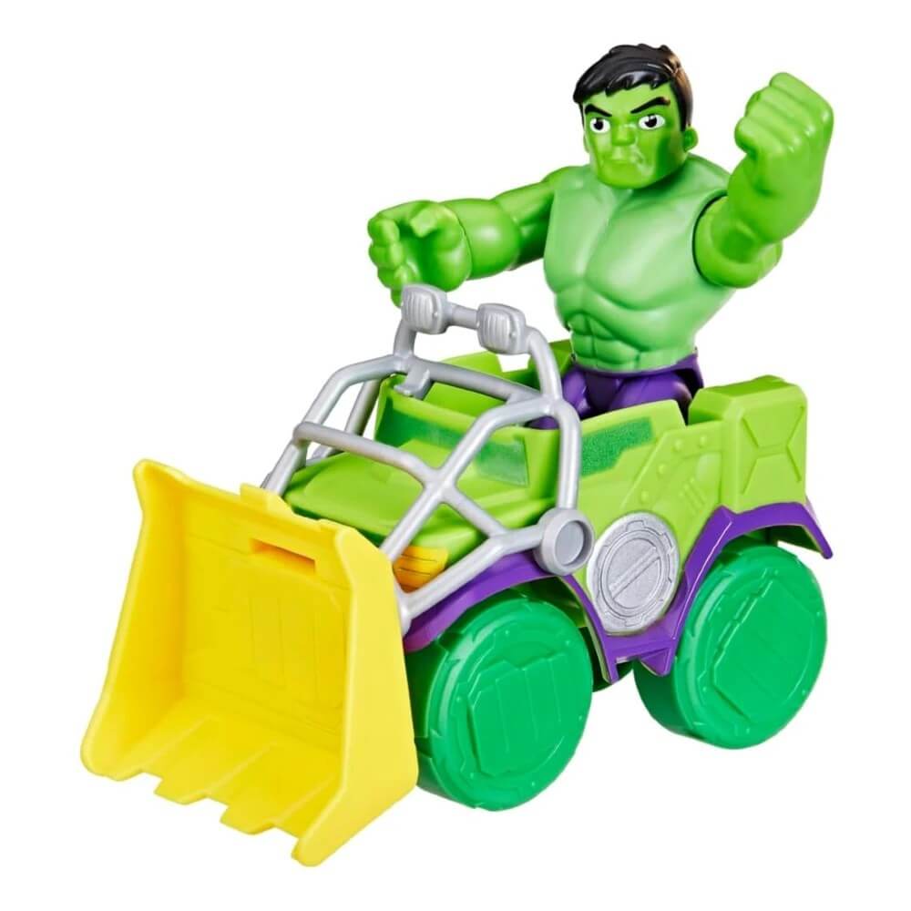 Spidey and His Amazing Friends Araç ve Figür Hulk F7457 - Roket Oyuncak