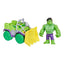 Spidey and His Amazing Friends Araç ve Figür Hulk F7457 - Roket Oyuncak