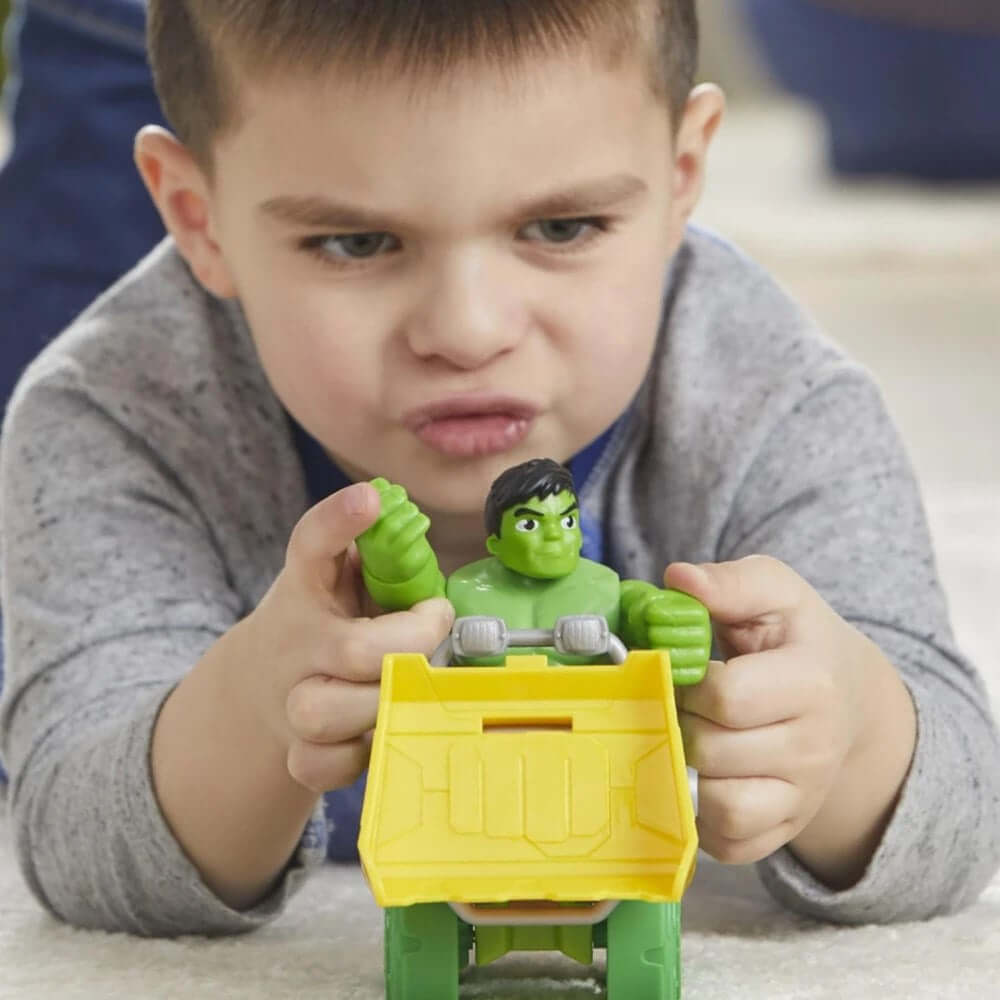 Spidey and His Amazing Friends Araç ve Figür Hulk F7457 - Roket Oyuncak