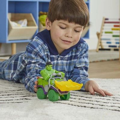 Spidey and His Amazing Friends Araç ve Figür Hulk F7457 - Roket Oyuncak