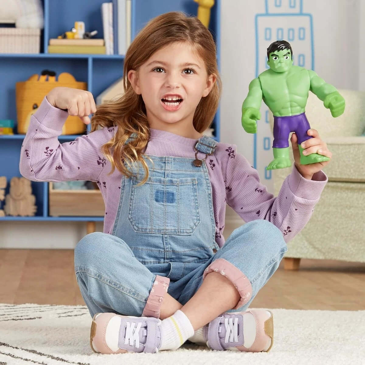 Spidey and His Amazing Friends Büyük Figür Hulk F7572 - Roket Oyuncak