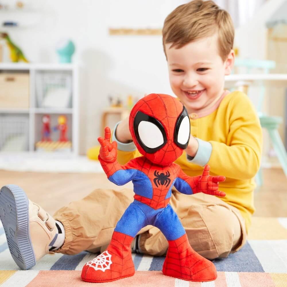 Spidey And His Amazing Friends Dans Eden İnteraktif Peluş F6722 - Roket Oyuncak