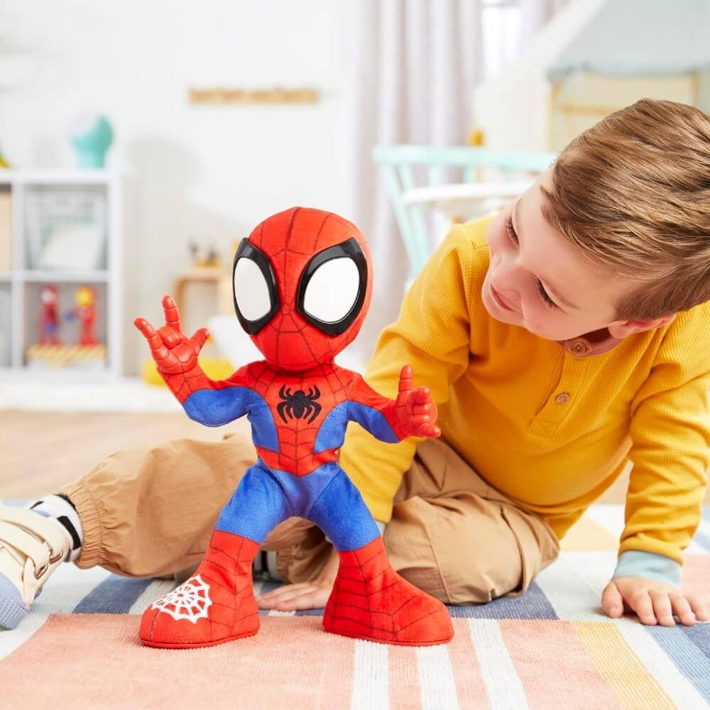 Spidey And His Amazing Friends Dans Eden İnteraktif Peluş F6722 - Roket Oyuncak