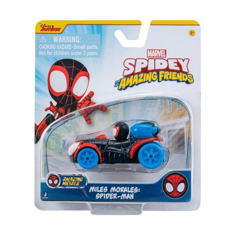 Spidey and His Amazing Friends Die Cast Araba PDY16000 Spin - Roket Oyuncak
