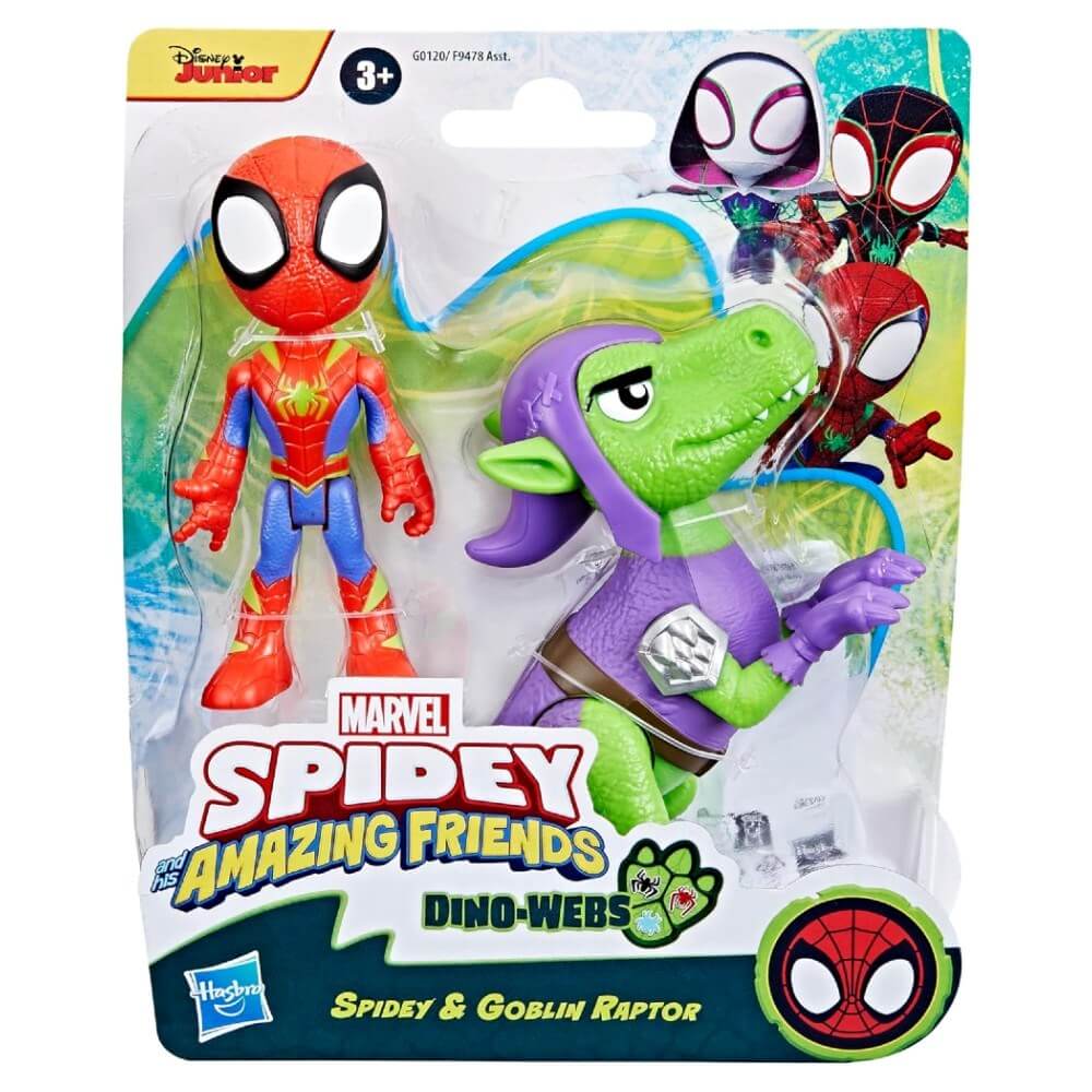Spidey and His Amazing Friends Dino Webs Spidey G0120 - Roket Oyuncak