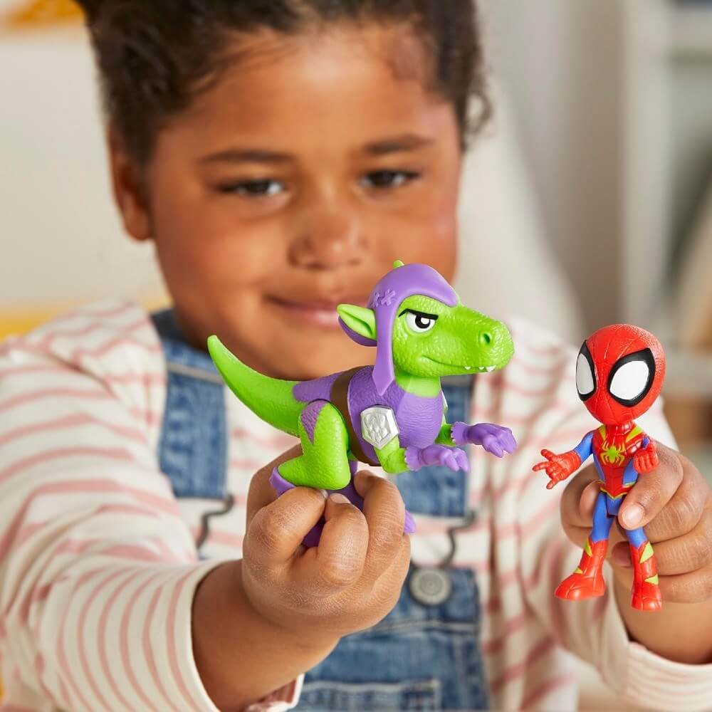 Spidey and His Amazing Friends Dino Webs Spidey G0120 - Roket Oyuncak