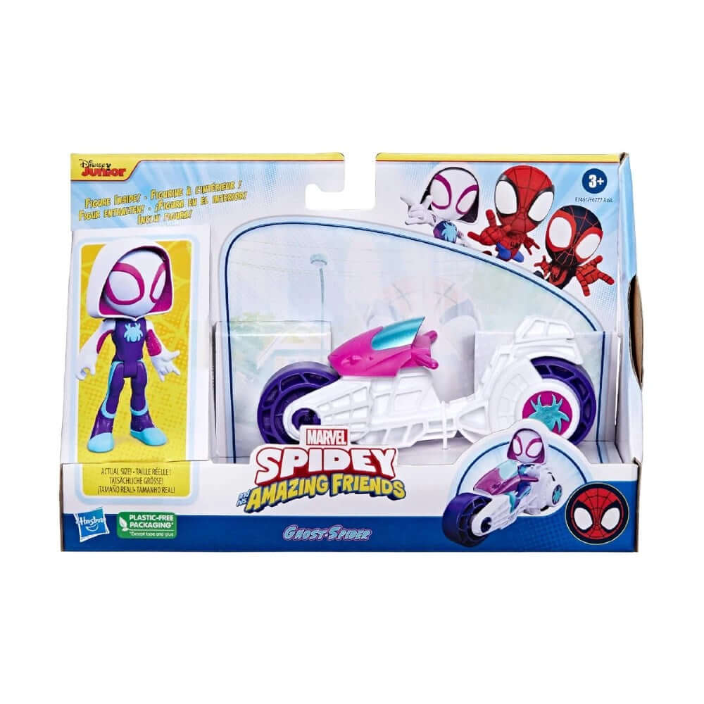 Spidey And His Amazing Friends Motorlu Ghost - Spider F7461 - Roket Oyuncak