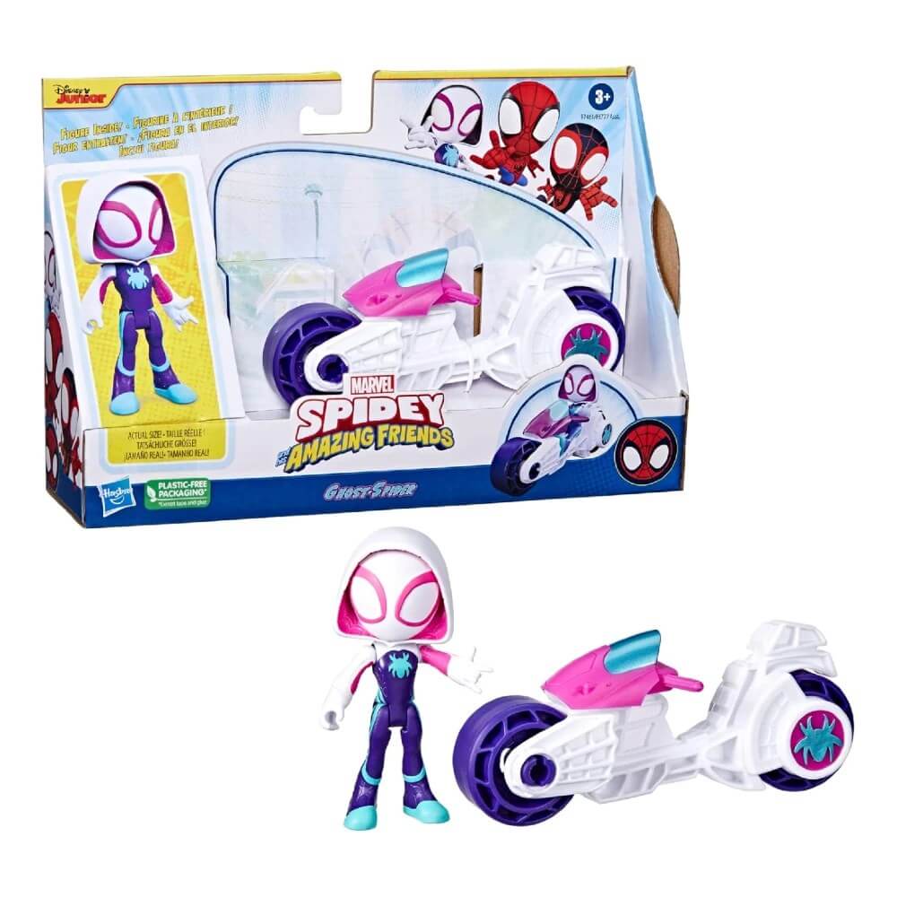 Spidey And His Amazing Friends Motorlu Ghost - Spider F7461 - Roket Oyuncak