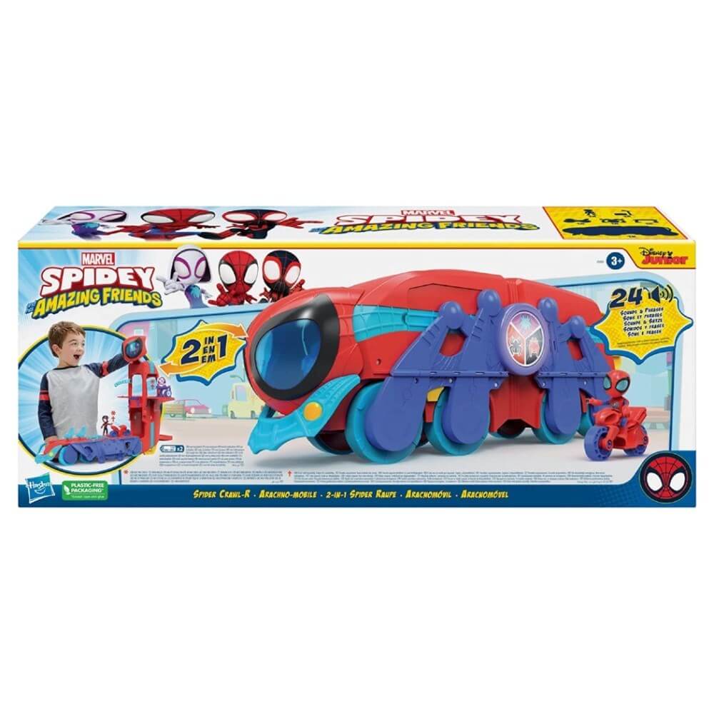 Spidey and His Amazing Friends Spidey Komuta Aracı F3721 - Roket Oyuncak