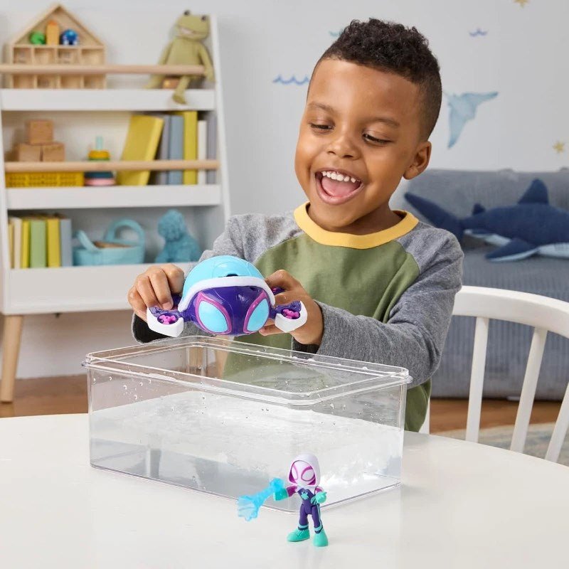 Spidey and His Amazing Friends Waterwebs Ghost Turtle G1466 - Roket Oyuncak