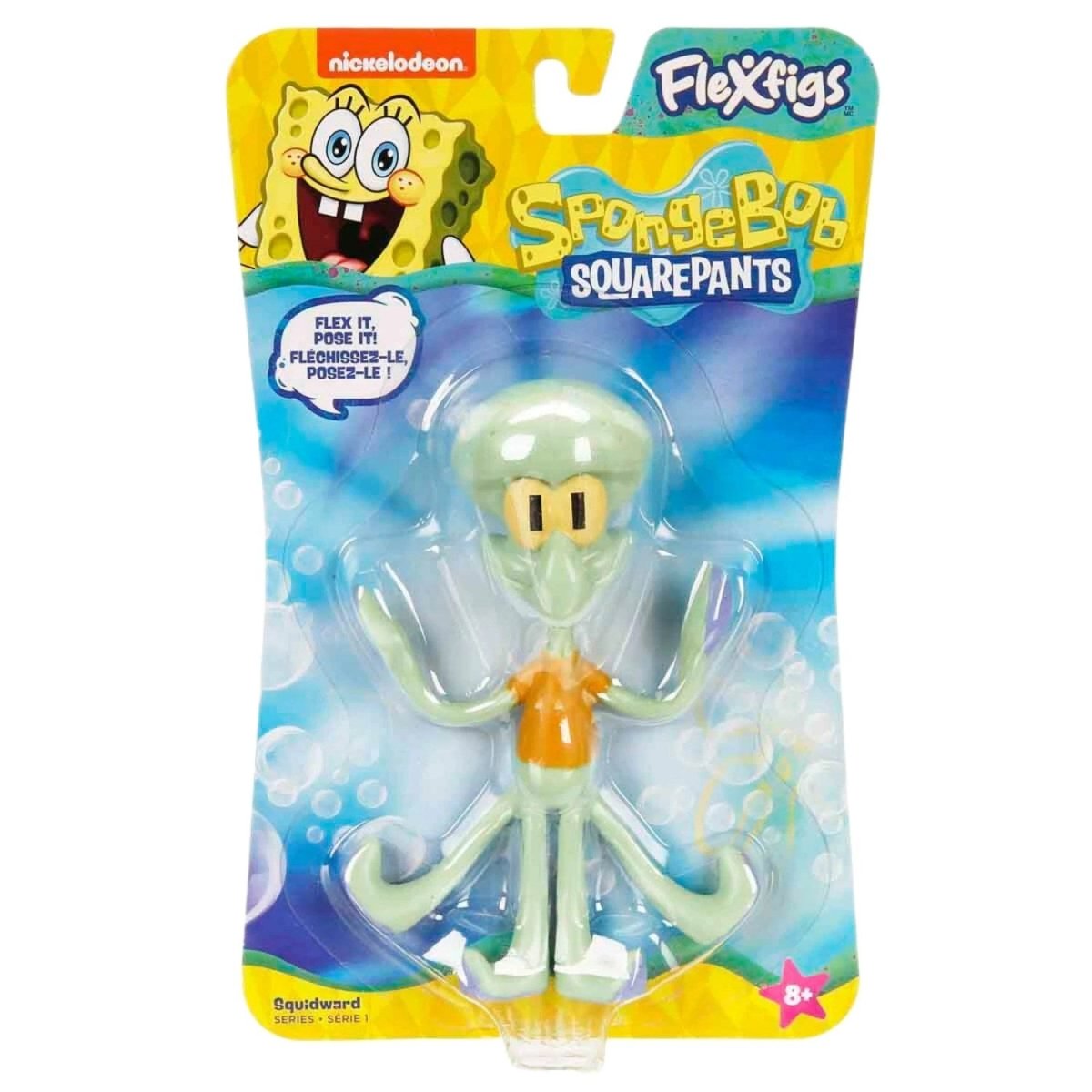 SpongeBob SquarePants Aksiyon Figürü S1 FLE04000 Squidward - Roket Oyuncak