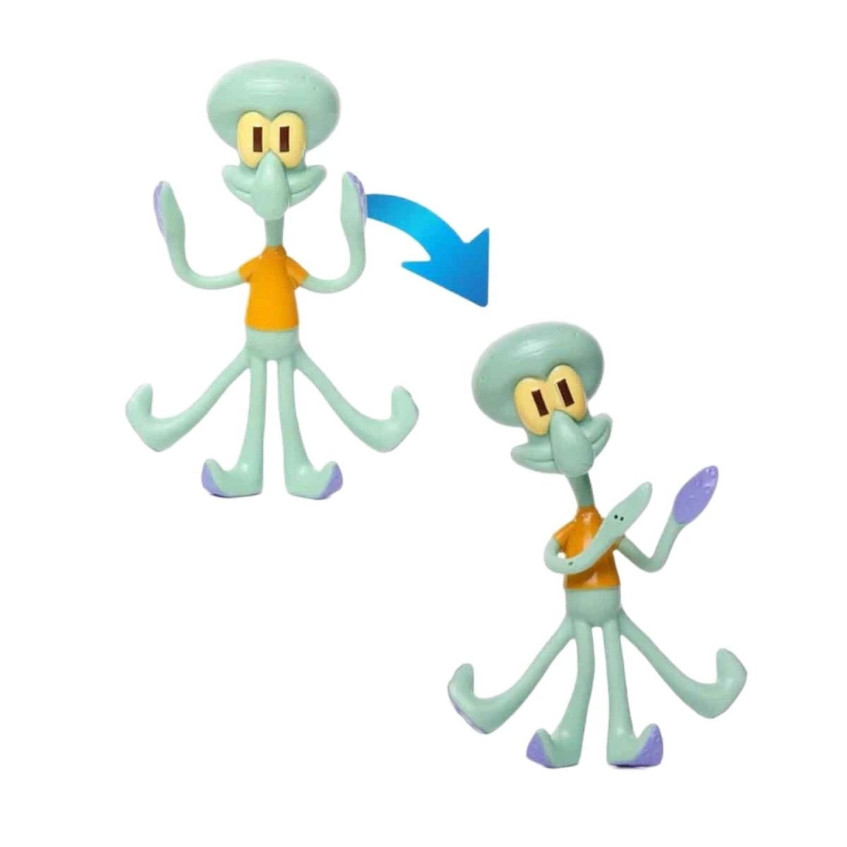 SpongeBob SquarePants Aksiyon Figürü S1 FLE04000 Squidward - Roket Oyuncak