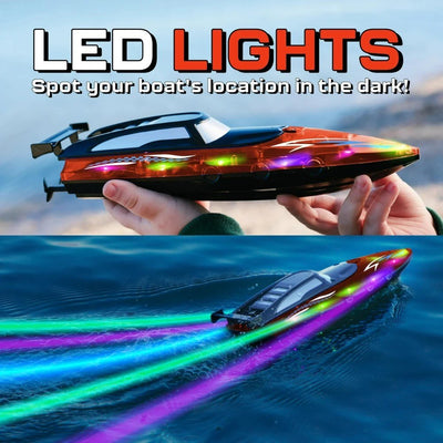 Sport Boat Uzaktan Kumandalı Tekne - Kırmızı - Roket Oyuncak