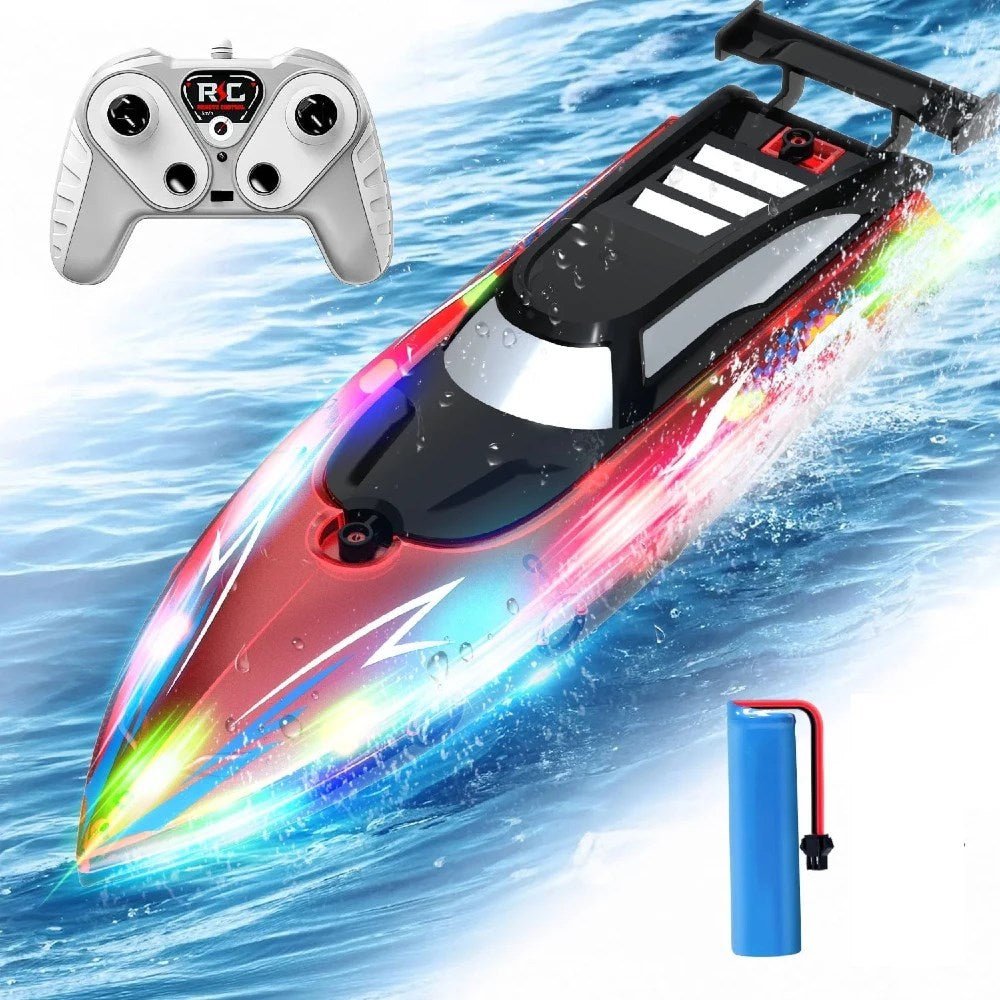 Sport Boat Uzaktan Kumandalı Tekne - Kırmızı - Roket Oyuncak