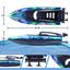 Sport Boat Uzaktan Kumandalı Tekne - Mavi - Roket Oyuncak