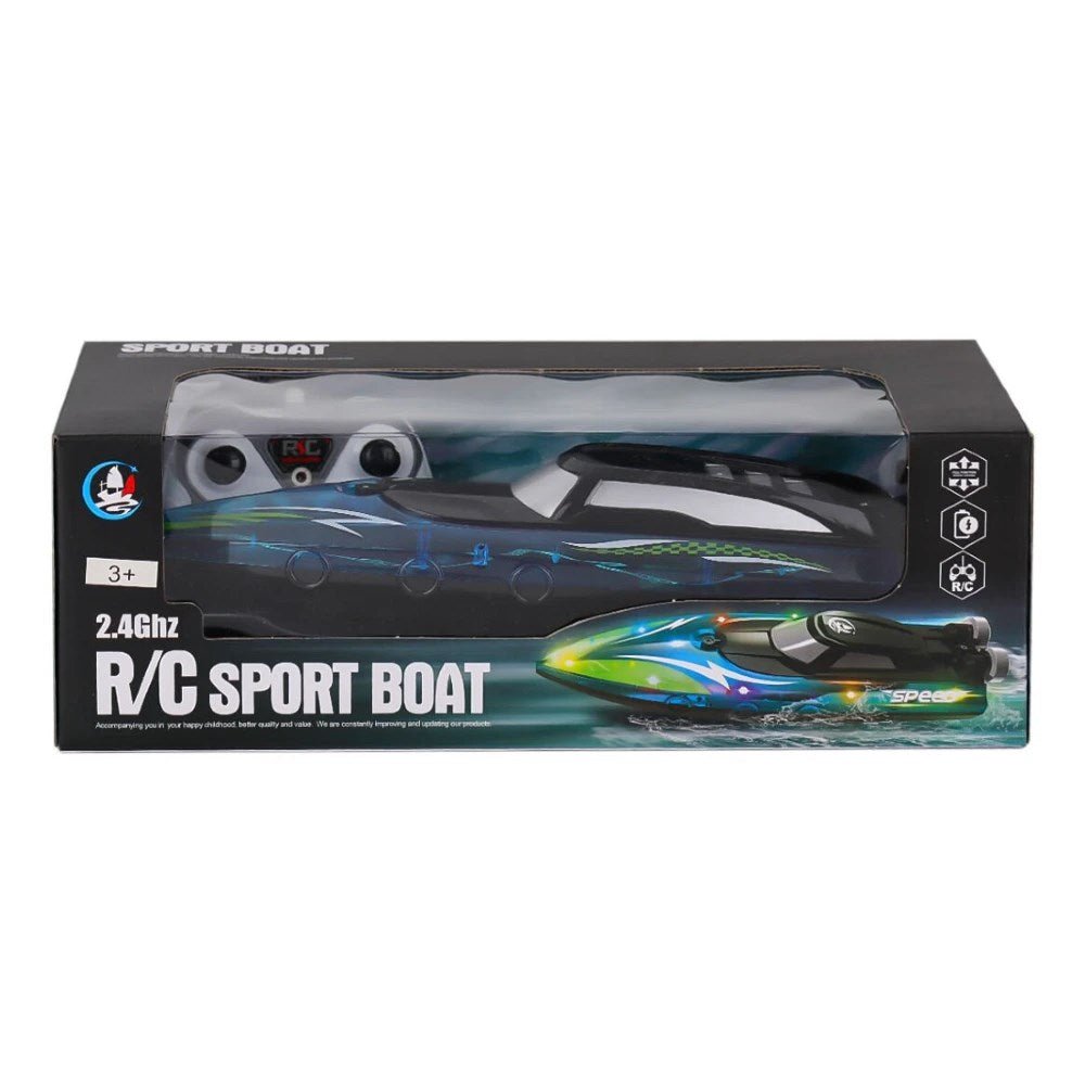 Sport Boat Uzaktan Kumandalı Tekne - Mavi - Roket Oyuncak