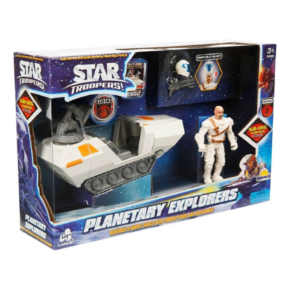 Star Troopers Gezegen Kaşifleri Figür ve Araç Antenna - Roket Oyuncak