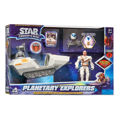 Star Troopers Gezegen Kaşifleri Figür ve Araç Antenna - Roket Oyuncak