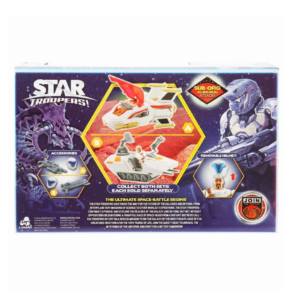 Star Troopers Gezegen Kaşifleri Figür ve Araç Conapy - Roket Oyuncak