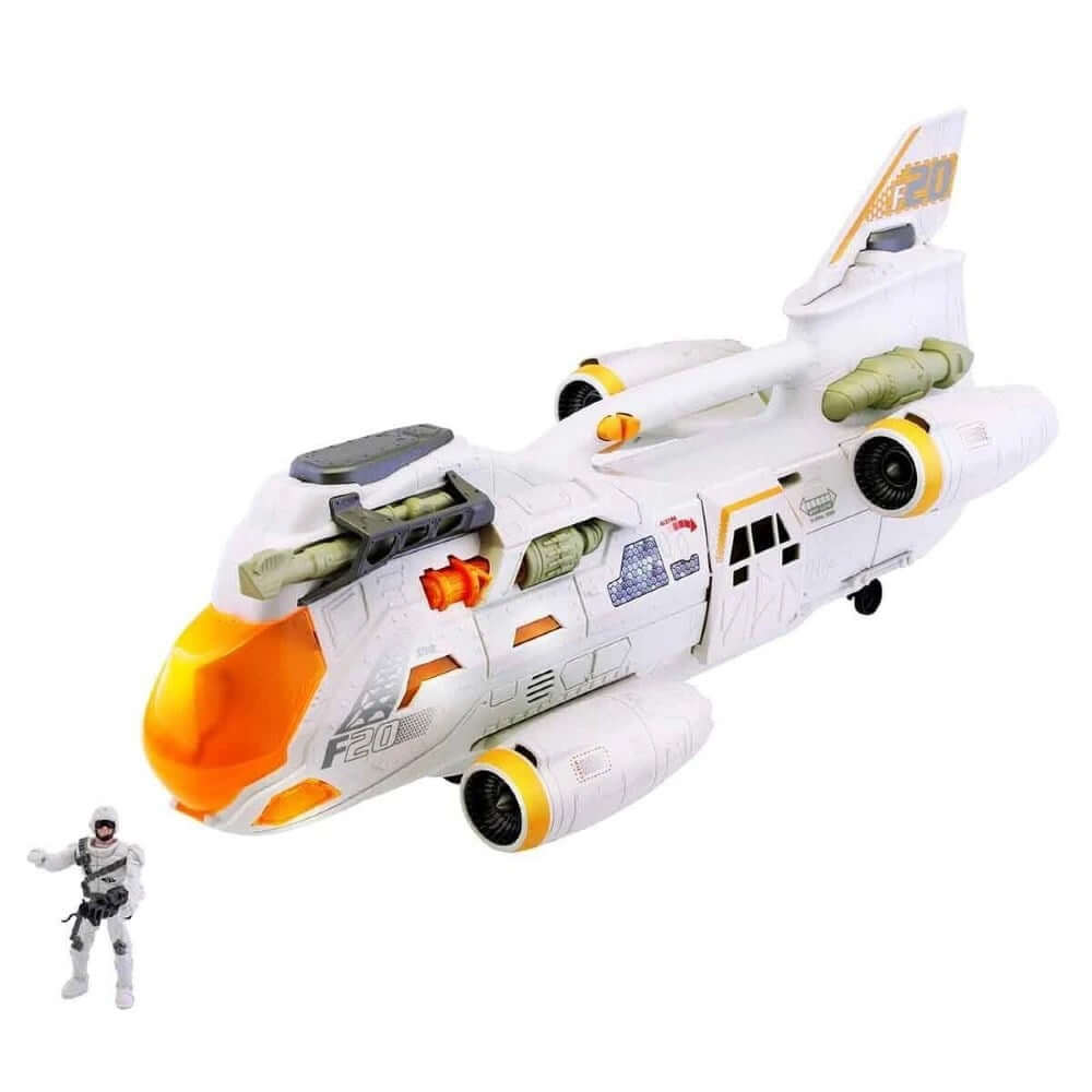Star Troopers Sesli ve Işıklı Büyük Galaktik Ana Gemi - Roket Oyuncak